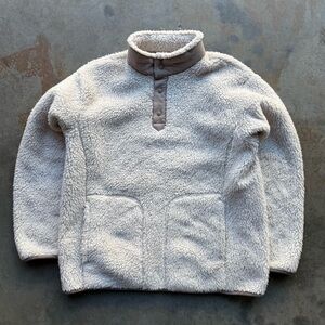 Uniqlo White Mountaineering Cream (30 Natural) Pullover Fleece